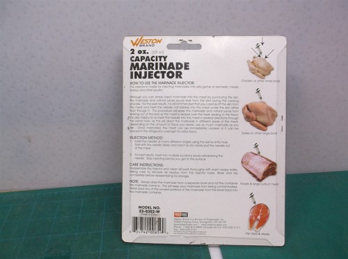 Weston brand 2oz marinade injector green - Picture 2 of 2
