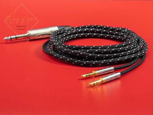 Hifi Balanced Audio Cable For Focal Clear Focal Elegia Headset 6.35mm XLR 4 1.2M - Picture 3 of 18