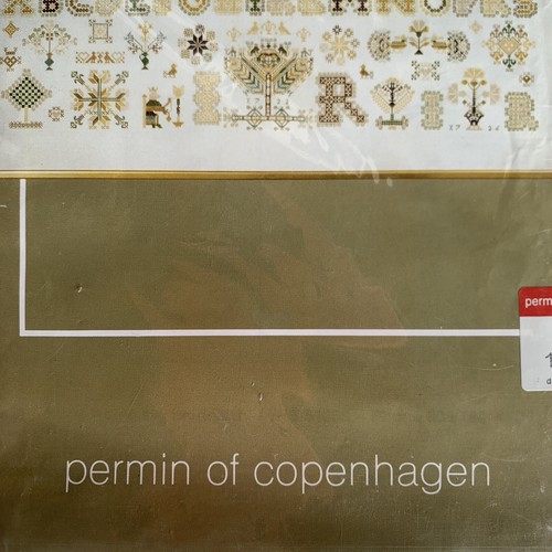 Permin of Copenhagen Counted Cross Stitch Farmer Sampler Pattern & Graph - Picture 3 of 7