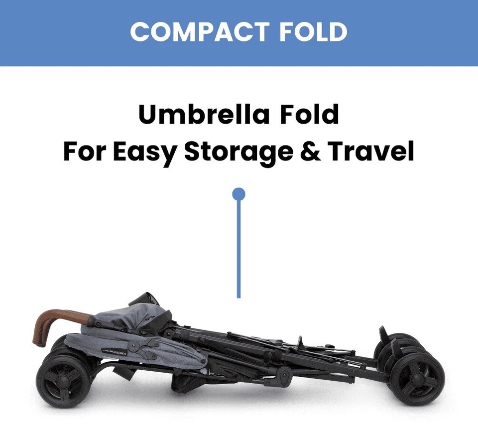 Summer 3Dlite ST Convenience Stroller, Heather Grey new in sealed box - Image 4 of 4