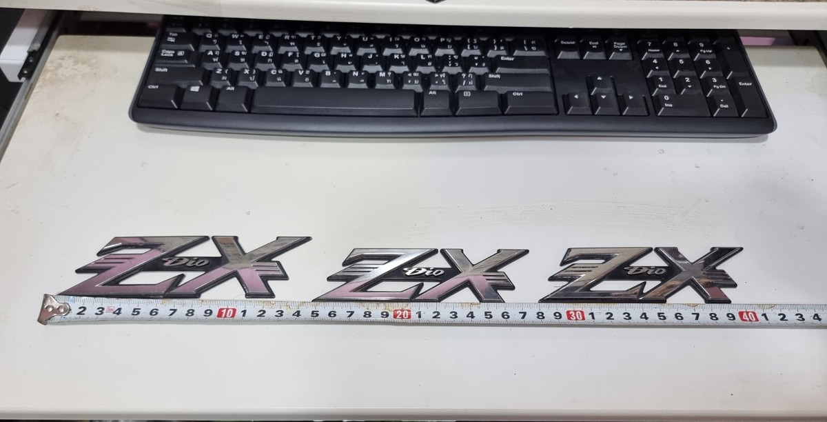 JDM Honda Dio Zx Emblem 3 Piece Genuine | eBay