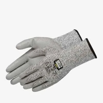 Schnittschutzhandschuh m. PU-Beschichtiung Arbeitshandschuhe Schnittfest EN21420 - Bild 1 von 3