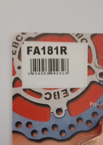 EBC Sintered FRONT Disc Brake Pads (1 Set) Fits HUSQVARNA SM125 (1998 to 2013) - Picture 3 of 6