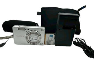 FUJIFILM FinePix J150w Compact Digital Camera Retro Silver Good