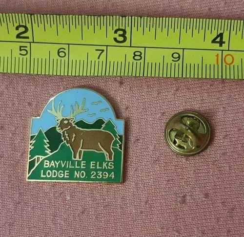 BPOE Bayville Elks Lodge No. 2394 Lapel Pin NJ New Jersey Benevolent Protective