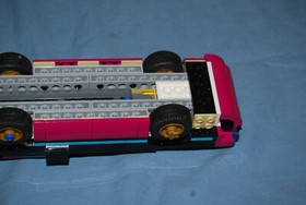  LEGO Pop Star Tour Bus Partial Build 41106 Friends Bottom Assembly 150+ Pieces