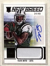 2014 Elite New Breed Materials #39 Tajh Boyd RC Patch Auto /49 NM