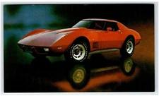 1978 Chevrolet Corvette Red - Dealer Advertisement Postcard MM