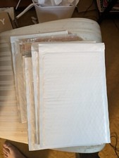 10 count poly bubble mailers white 8 x 12 inch new shipping mailing supplies