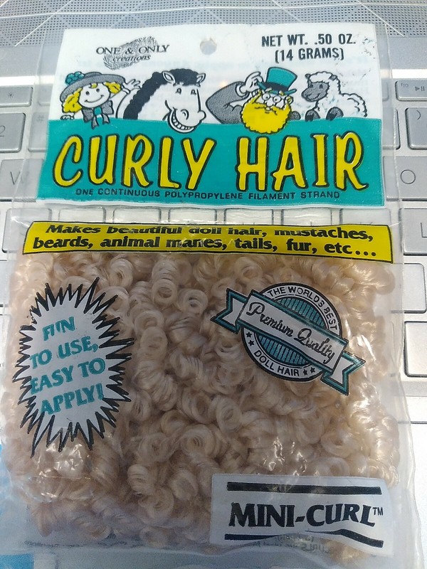 Curly Hair MINI CURL SANDY BLONDE One & Only Creations