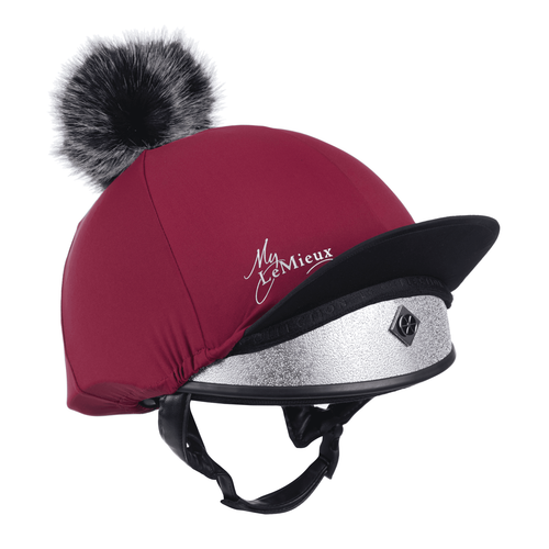 LeMieux Equestrian Hat Silk - Mulberry 