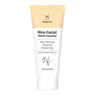 [VEGREEN] Rice Facial Wash Cleanser 150ml