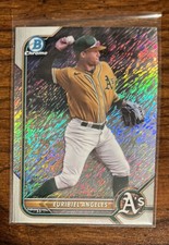 2022 Bowman Chrome Euribiel Angeles Shimmer Refractor #BCP-225