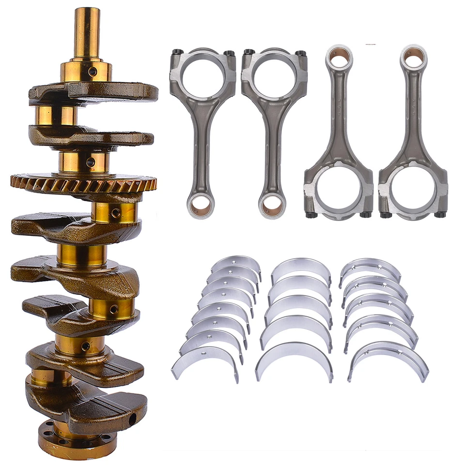 Virabrequim 2AZFE + haste Con + rolamento para Toyota Matrix Camry RAV4 Scion tC xB 2.4L - Imagem 2 de 4