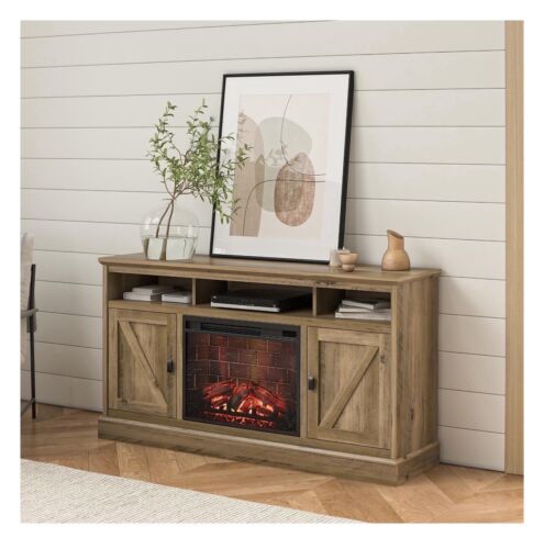 Fireplace Tv Stand, Multi room Stand With Remote - Picture 4 of 12