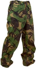 Genuine British Army DPM Combat GoreTex Elasticated Waterproof Trousers All Size