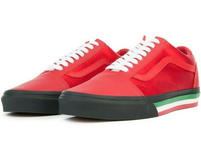 vans black racing red