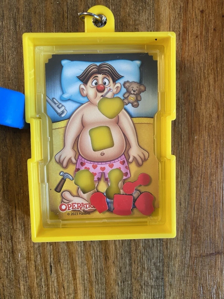 Operation Keychain Mini Size Game Original Gameplay for Full-Size Fun Hasbro - Image 3 of 4