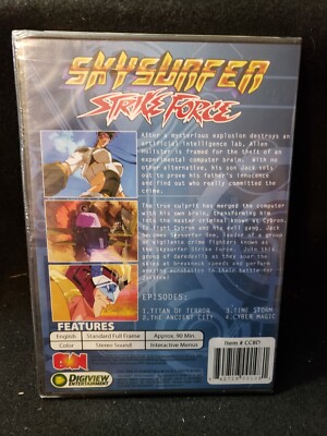 SKYSURFER STRIKE FORCE DVD 4 Episode Series : Time Storm NEW