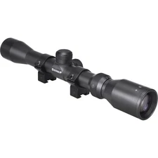 BARSKA 3-9x 32mm Plinker-22 Rifle scope with Dovetail Style Rings Black AC10380