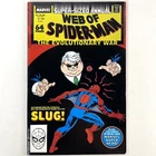 Web of Spider-Man Annual #4 Marvel Comics Vintage 1988 Evolutionary War Slug!