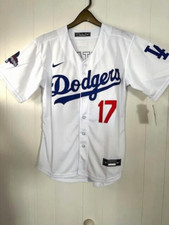 L. A. Dodgers N.L. MVP Shohei Ohtani 17 World Series Champion 2024 White Jersey