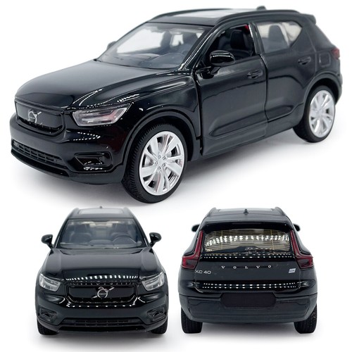 1:32 XC40 Model Car Diecast Toy Cars Light Sound Kids Pull Back Vehicle Black - Picture 13 of 13