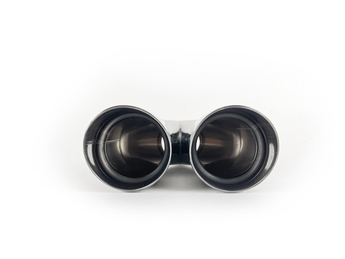 Dual Exhaust Tip - 2.5 Inch Inlet 3.07 Inch Outlets - Picture 4 of 7