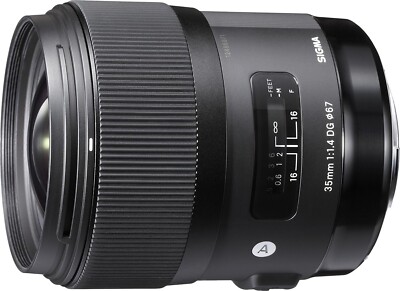 USED Sigma 35mm F/1.4 DG HSM Art Lens for Sony E mount FREESHIPPING