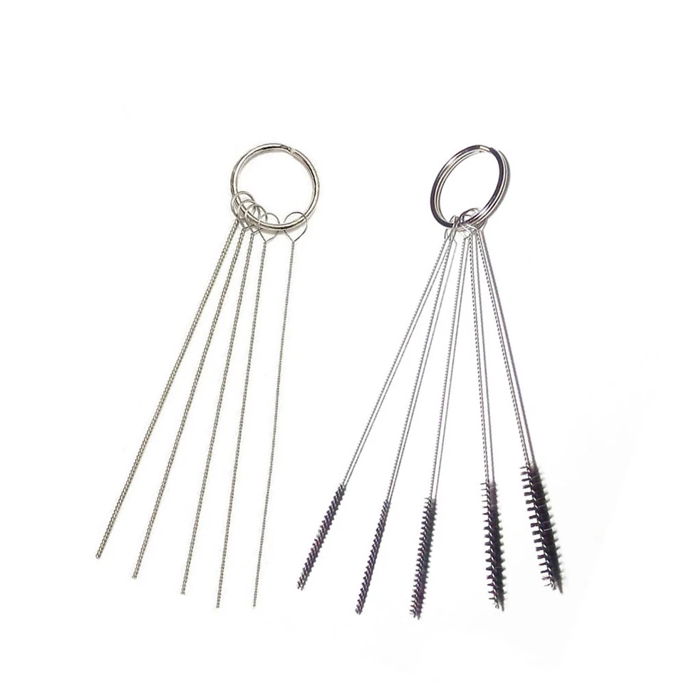 15pc Car Motorcycle Carburetor Cleaning Needles brushes Dirt Jet Remove Tool Kit Foto 4 de 4