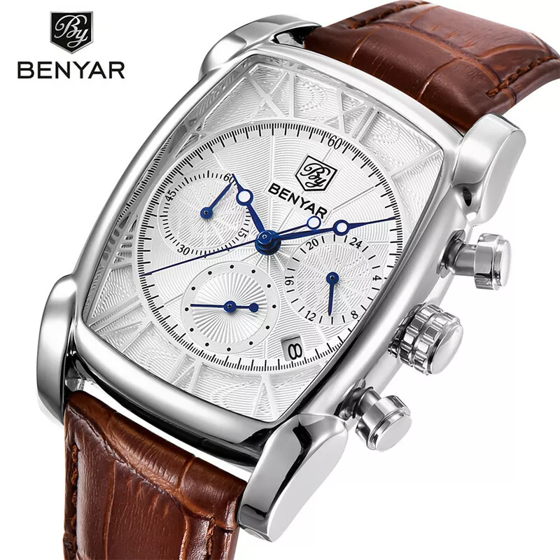 Benyar chronograph military clearance watch