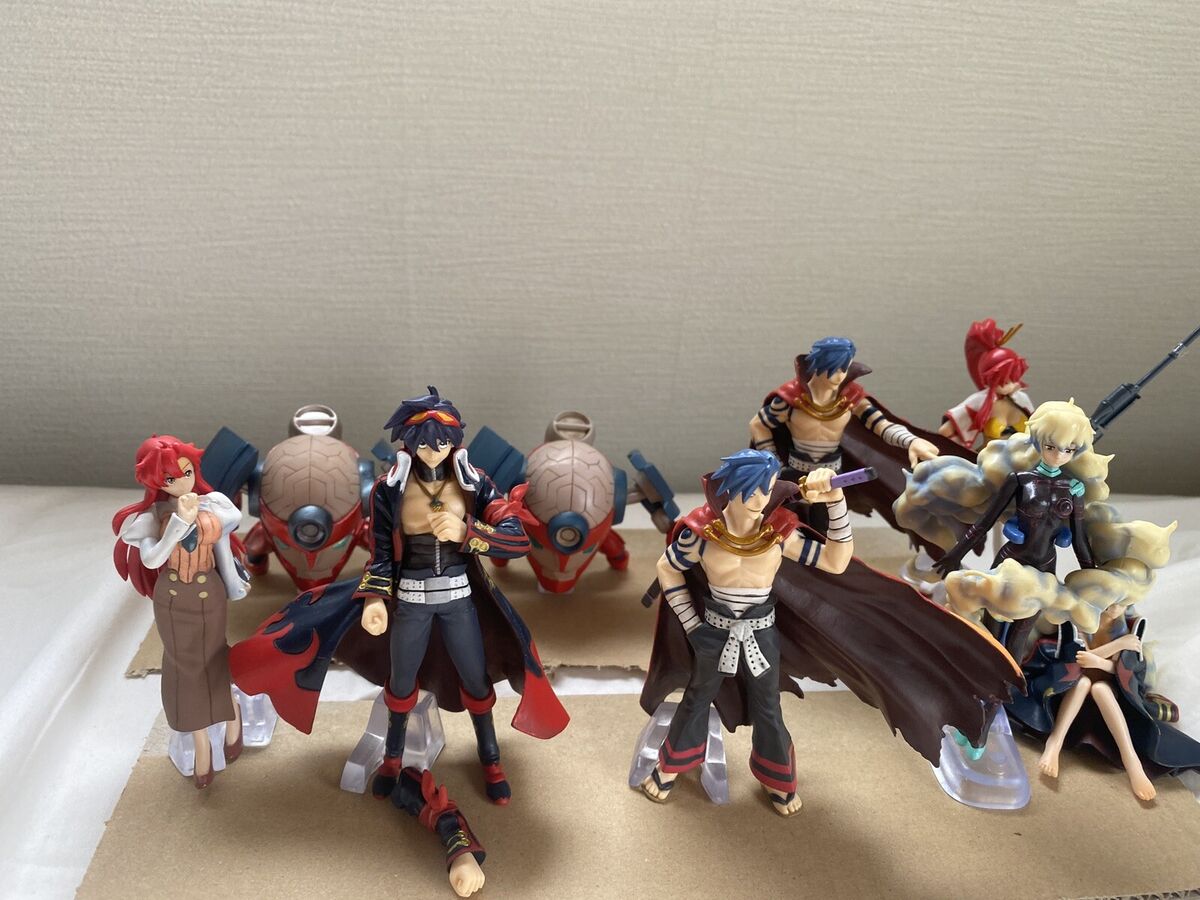 Gurren Lagann And Enki Model Kit Set, Tengen Toppa Gurren Lagann