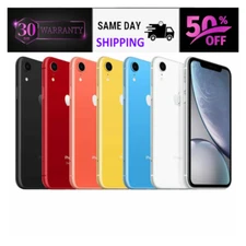 Apple iPhone XR 64GB Unlocked - Fair Condition, Available in Black, White, Blue