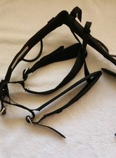 BLACK DIAMOND Black with Red MOUNTAINEERING ROCK CLIMBING HARNESS BELT Size M