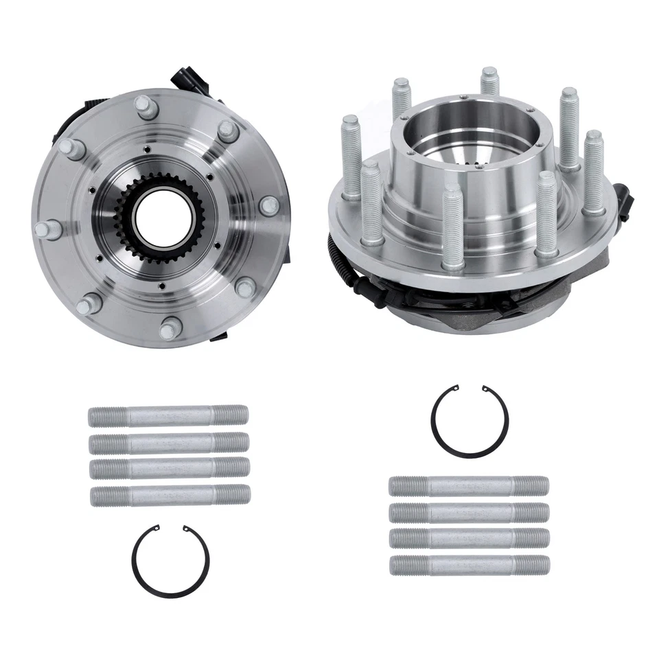 Front Wheel Bearing Hub For FORD F250 F350 SUPER DUTY SRW 2005-2010 4X4 515081 Foto 2 de 4