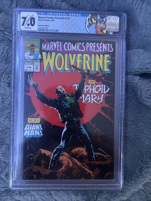 Marvel Comics Presents #114 (Marvel Comics Early October 1992) CGC 7.0