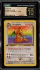 Pokemon Dragonite Fossil 1st Edition NON Holo Rare #19 CGC 10 Pristine