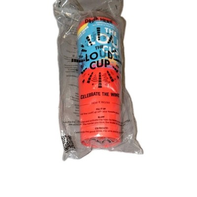 The Loud Cup 23 oz Tumbler + Integrated Stadium Horn 23 oz Red Loud Cup NEW