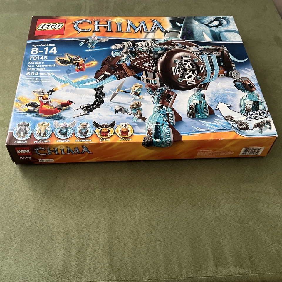 LEGO 70145 - Chima - Maula’s Ice Mammoth Stomper MIB New Sealed - Image 3 of 4