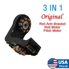 For DJI Mavic Air 2 OEM Gimbal Camera Roll Arm Bracket + Roll + Pitch Axis Motor