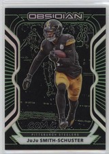 2020 Panini Obsidian Electric Etch Green 5/50 JuJu Smith-Schuster #12 06xp