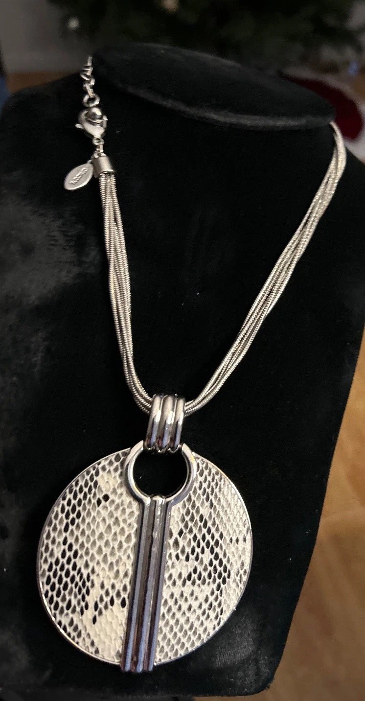 Chico's Ryan Collection Python Snake Multi Strand… - image 1