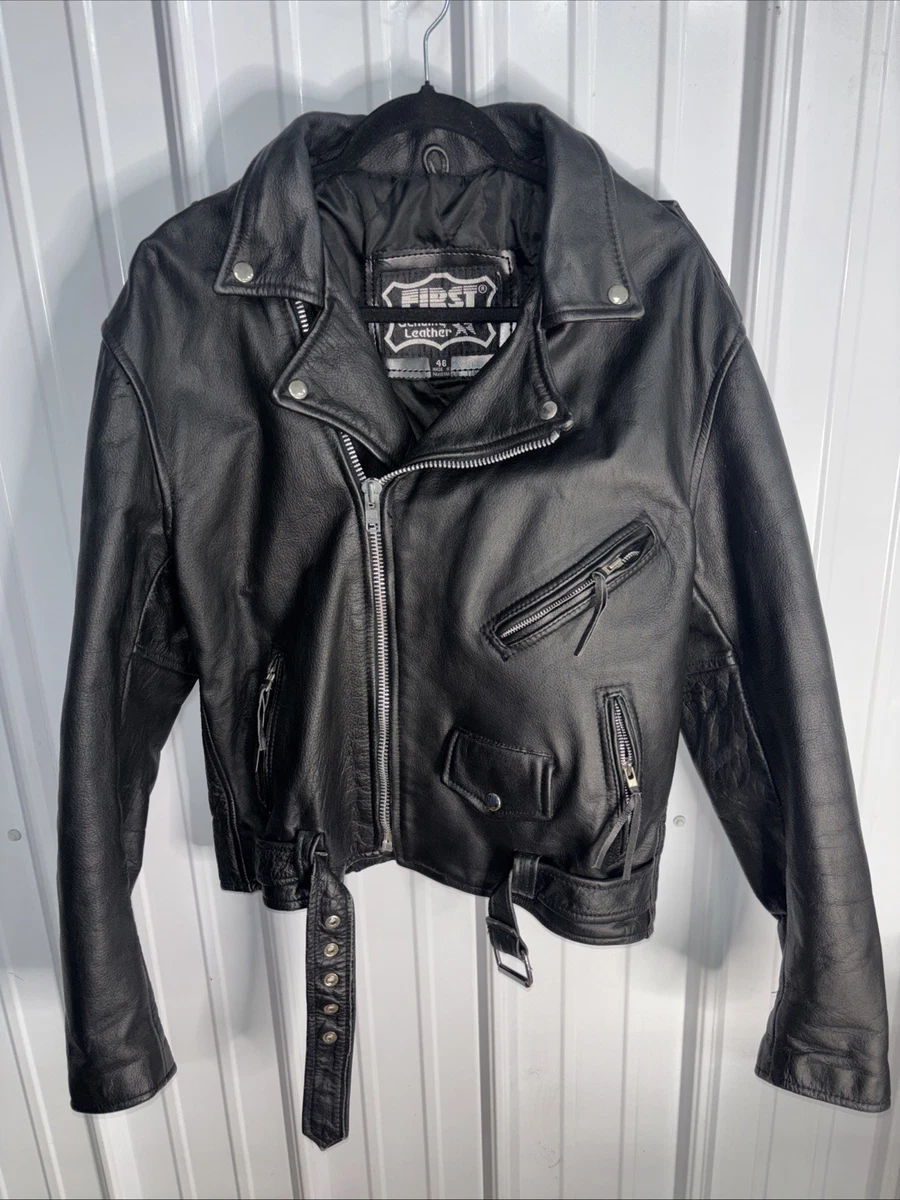 big size 50〜60's L.L.Bean g-1 Zip Leather Outer Shell Lightweight Coats, Jackets & Vests for Men