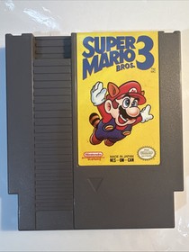 Super Mario Bros. 3 (Nintendo, NES, 1990) Cart & Sleeve Only - Tested
