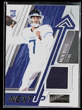 2022 Panini Playbook #NU-3 Malik Willis Next Up Jerseys