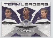2009 Rookies & Stars Team Leaders Beno Udrih Jason Thompson Kevin Martin #26 0b2