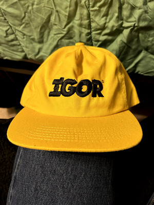 Golf Wang Tyler The Creator IGOR Snapback Hat Yellow USA Made Golf Rare