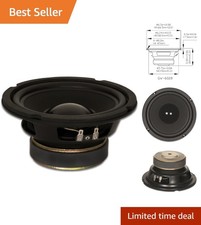 Durable Goldwood 6.5" Woofer, 170W Max, 8ohm - Dynamic Sound for Any Setup
