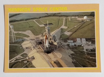 Kennedy Space Center Space Shuttle Discovery Launch Pad 39-B Postcard NASA