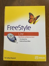 Freestyle Freedom Lite System monitorowania glukozy we krwi, 100 pasków testowych, lanc